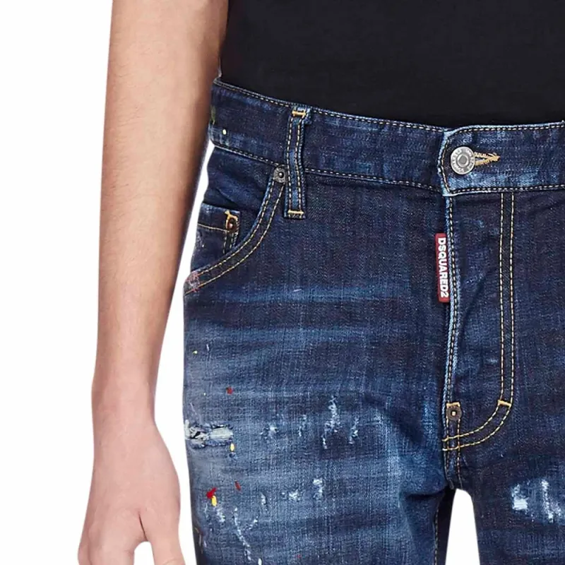 DSQUARED 2 SS21 Denim Trousers Men's Blue-5