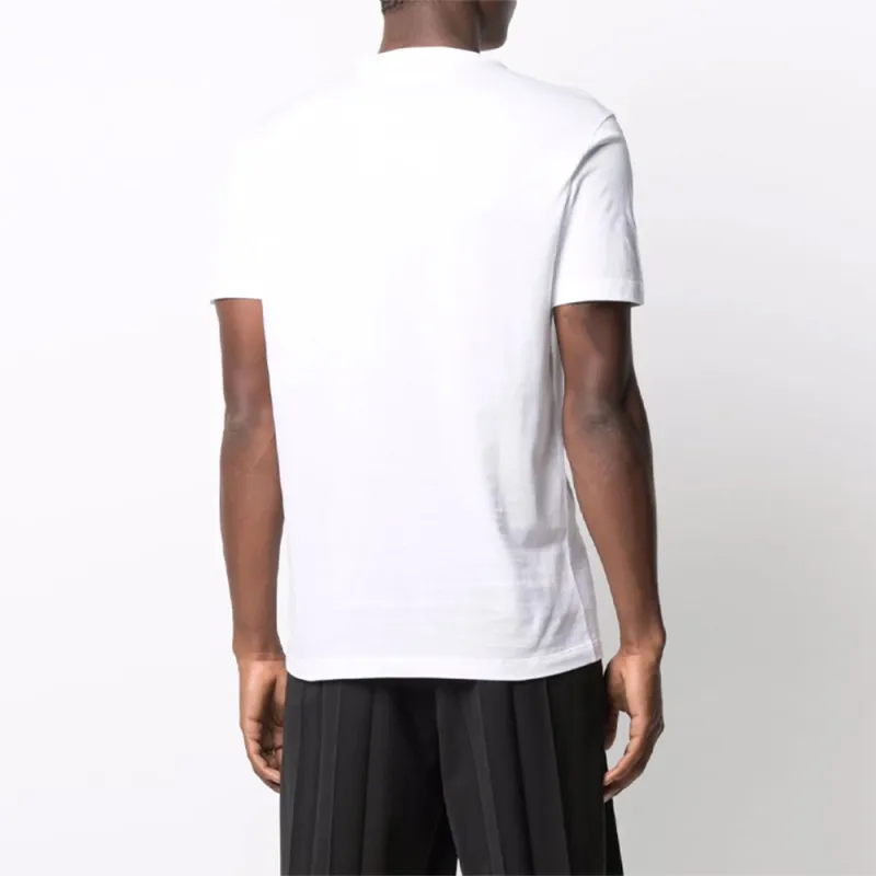 VERSACE Safety Pin Logo T Shirt-2
