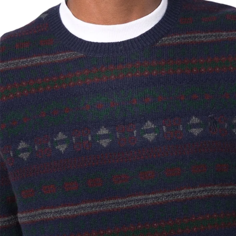 Polo Ralph Lauren FW21 Sweater Men's Dark Blue-4