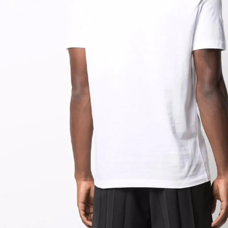 VERSACE Safety Pin Logo T Shirt-5