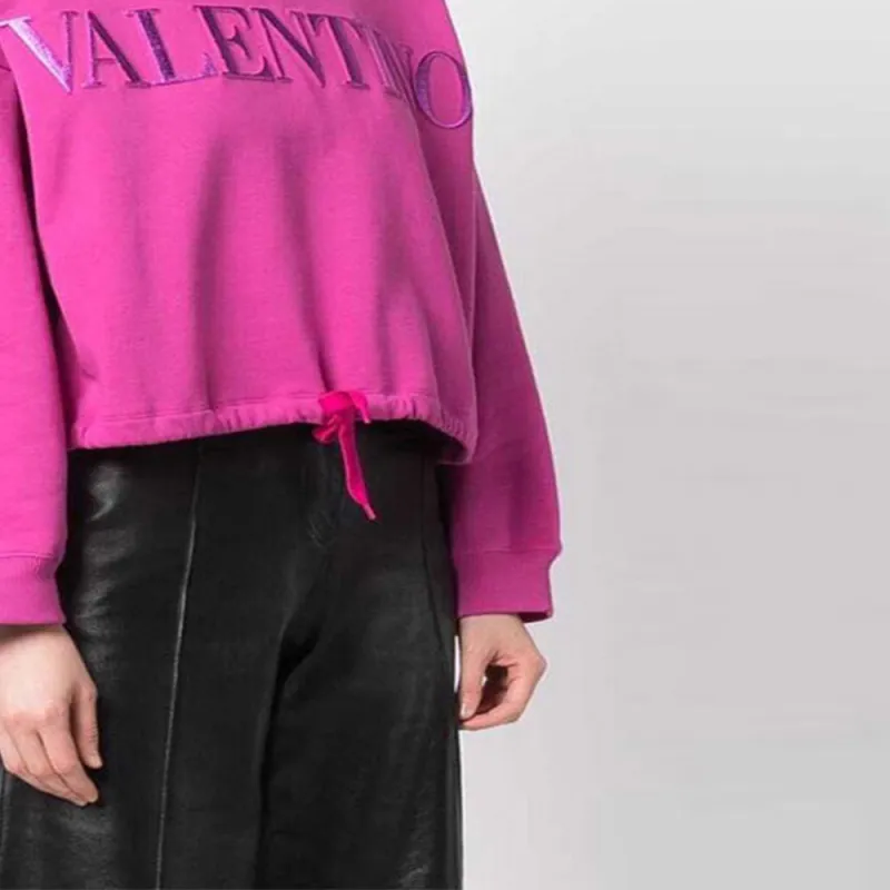 Valentino SS22 Sweatshirt Women's Fuchsia-5