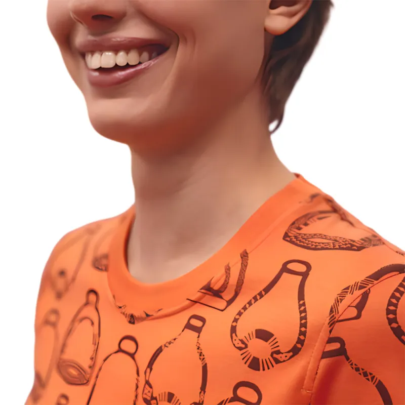 HERMES SS23 T Shirts Women's Orange-2
