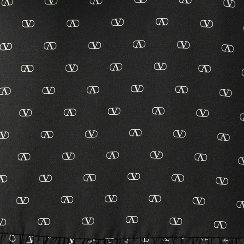 Valentino Long Sleeved Dresses Women's Black-5