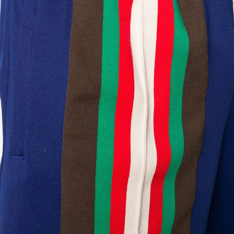 GUCCI Technical Jersey Striped Shorts-4