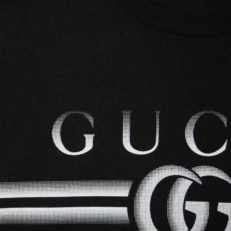 GUCCI Cotton Jersey GUCCI Print T Shirt-5