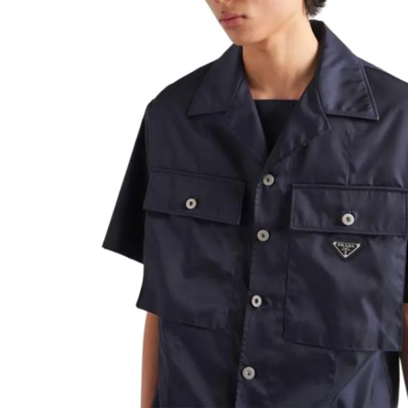 PRADA Shirts Men Blue-3