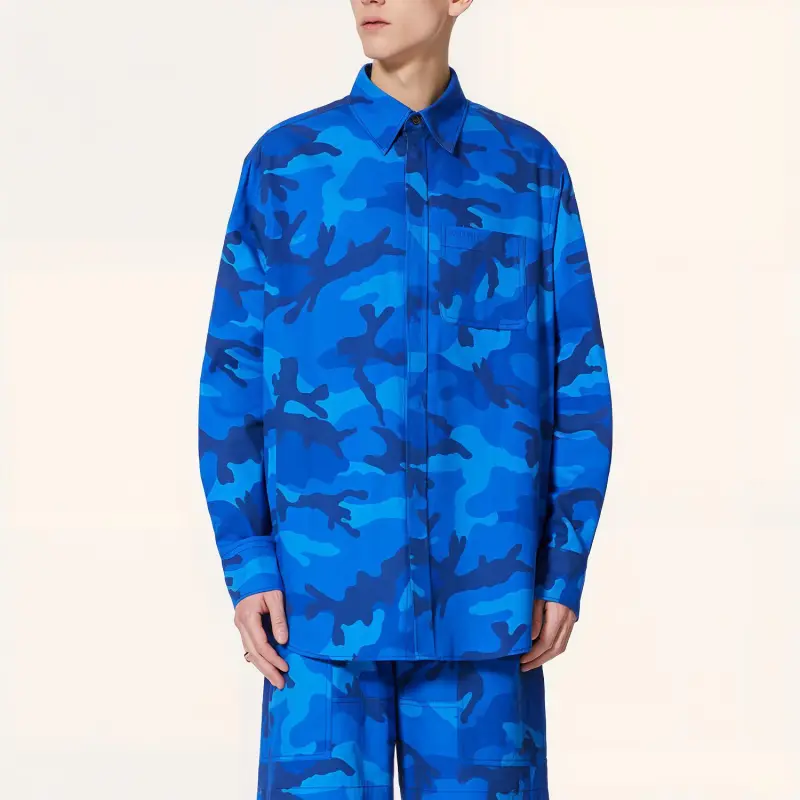 Valentino FW22 Shirt Men's Blue-2