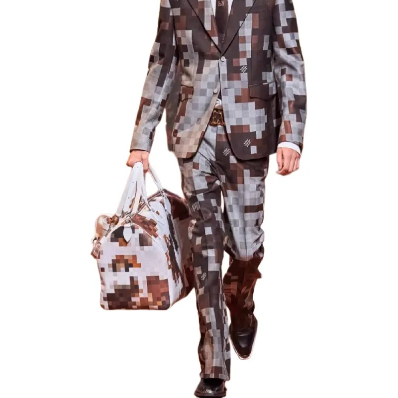 LOUIS VUITTON Single Breasted Silk And Wool Blend Jacket-2