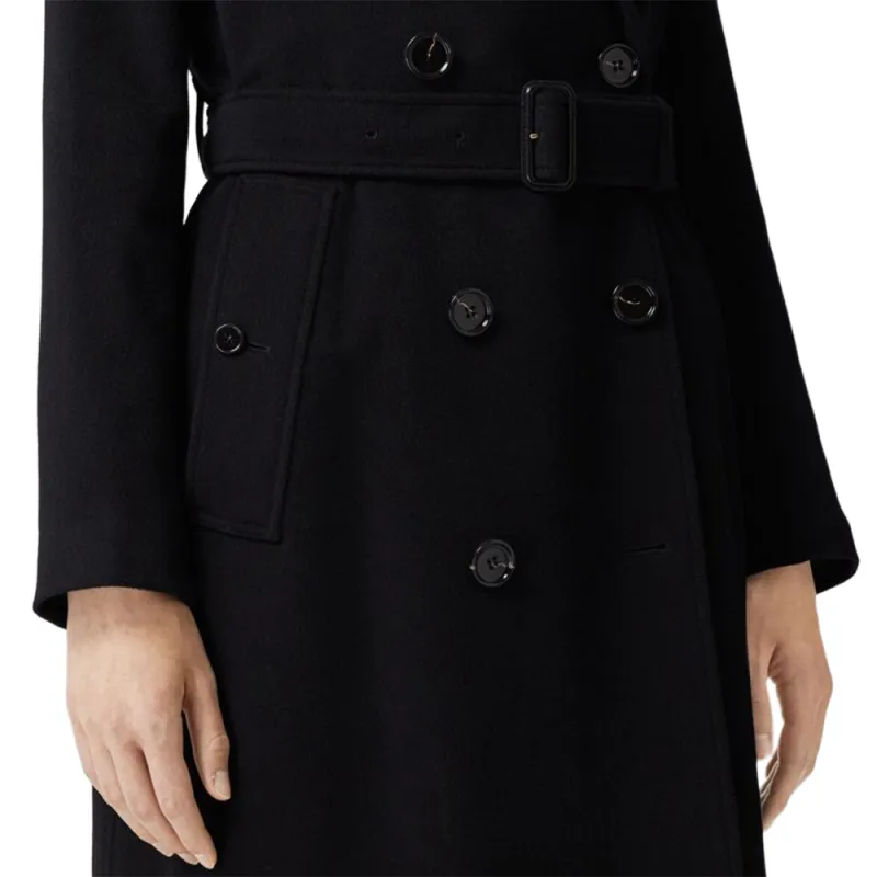 Burberry Trench Coat Women's Black-3