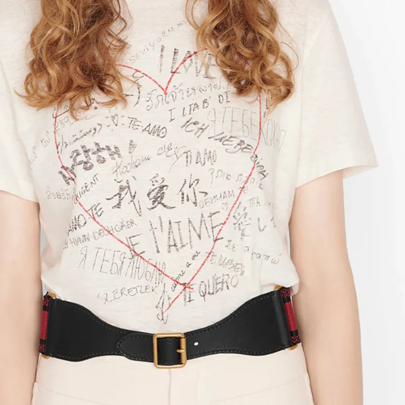 DIOR Dior Quarterly New Products T Shirt Women's Ecru-5