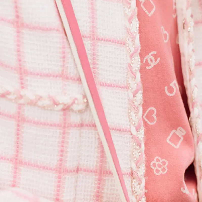 CHANEL Jackets Coats Women's Pink-6