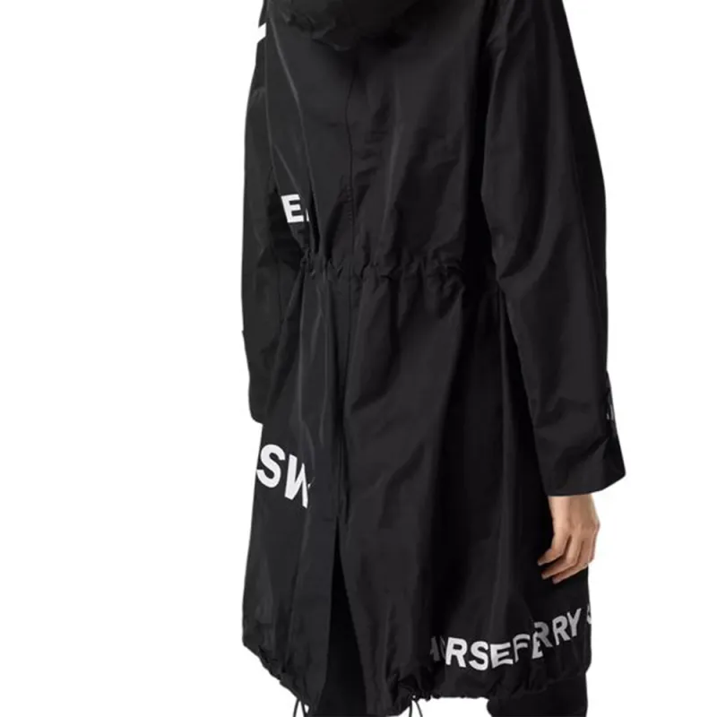 Burberry Trench Coat Women's Black-3