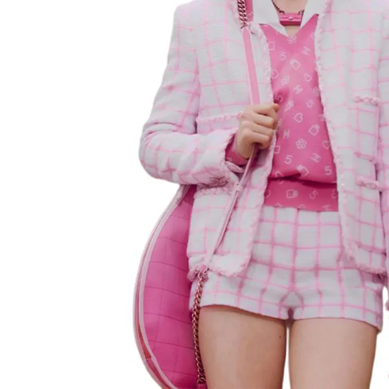 CHANEL Jackets Coats Women's Pink-2