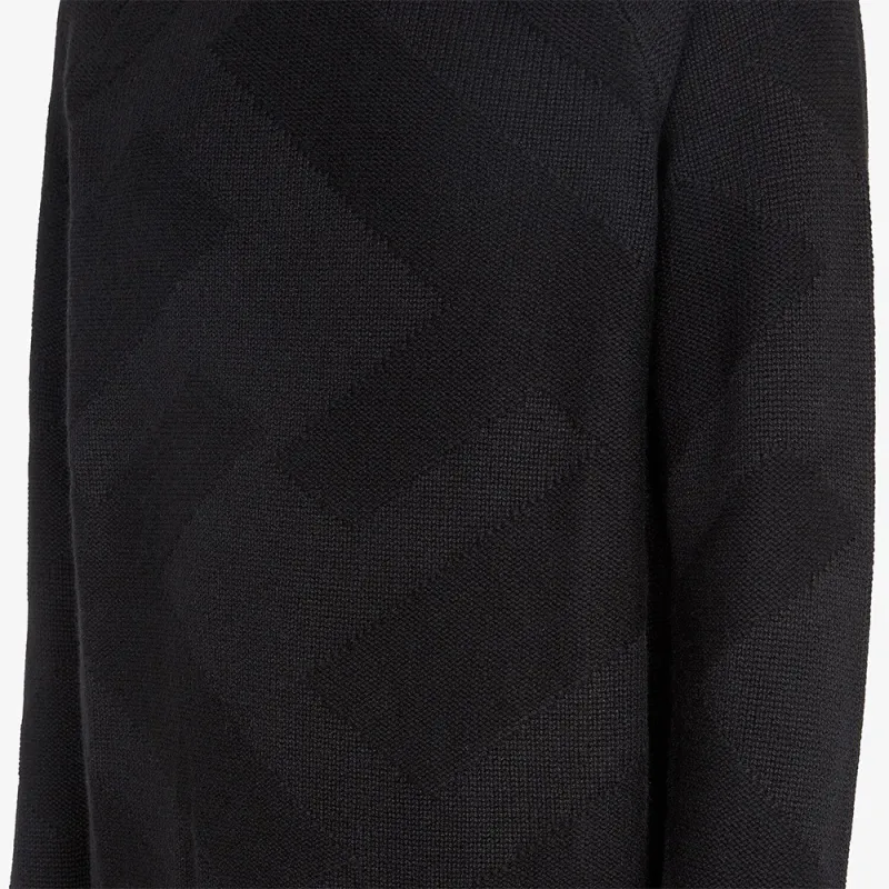 FENDI Cashmere Sweaters Men Black-5