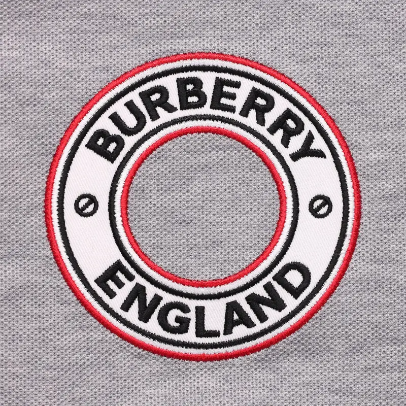 Burberry Polo Shirts Men Gray-5