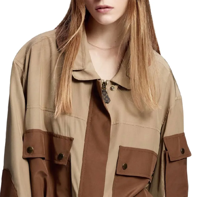 LOUIS VUITTON Color Blocked Cargo Coat-4