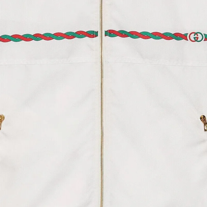 GUCCI Gg Embroidered Vest-5
