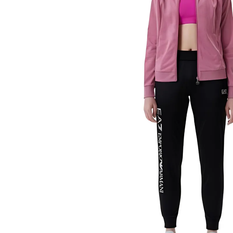 EMPORIO ARMANI EA7 SS23 Casual Suit Women's Pink-1