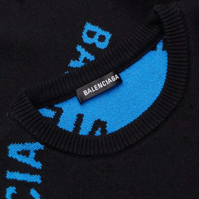 Balenciaga Sweaters Men Black-5