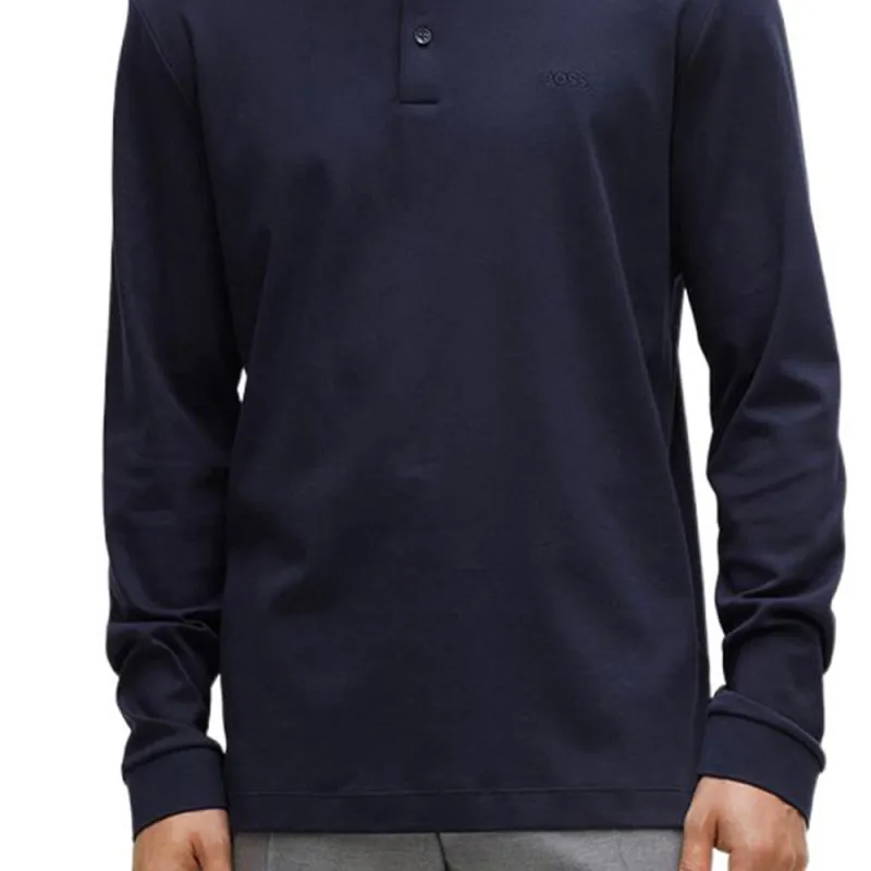 HUGO BOSS Long sleeved Polo Shirt-3