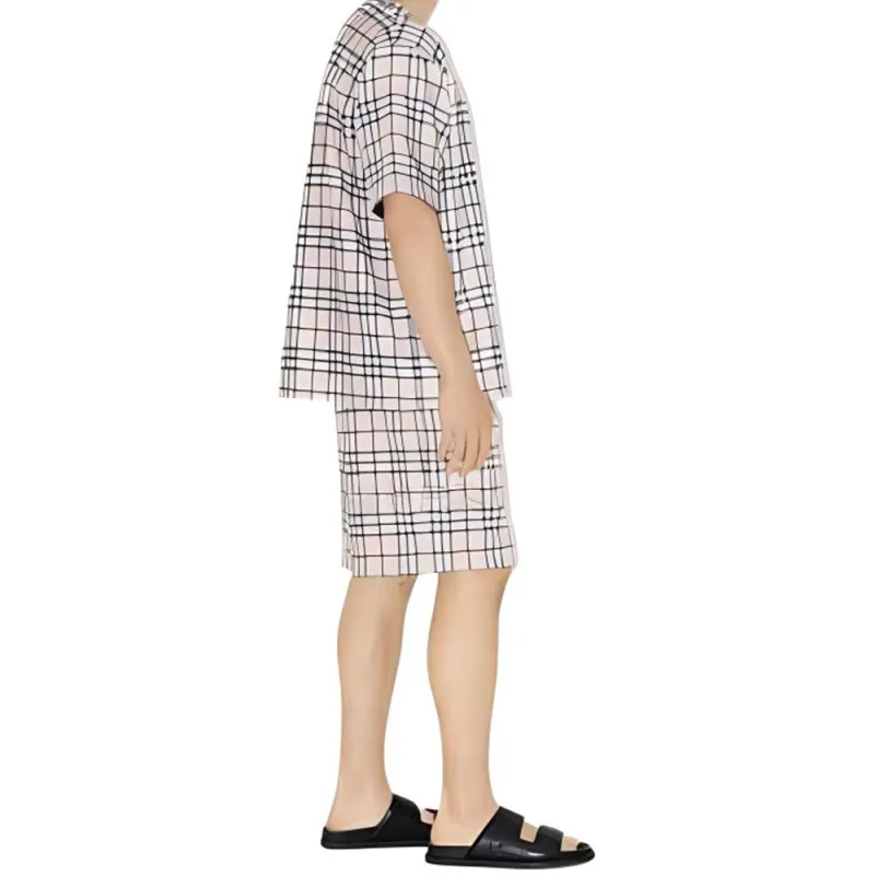 Burberry Casual Shorts Men's White-3