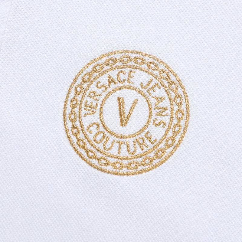 VERSACE JEANS COUTURE Polo Shirt Men's White-3