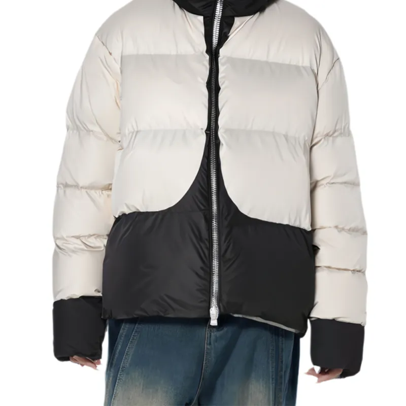 TORY BURCH Two-Toned High-Neck Jacket-3