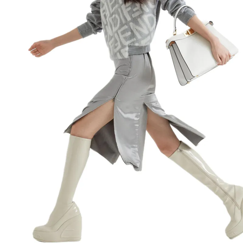 FENDI SS23 Jackets Coats Women's Gray-3