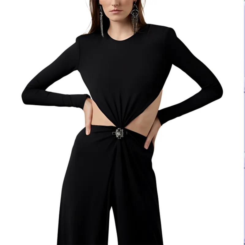 Polo Ralph Lauren FW22 Jumpsuit Women's Black-3