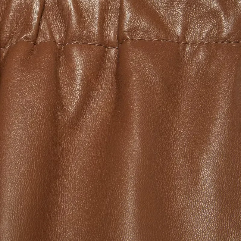 GUCCI SS23 Knitted Sports Pants Men's Brown-4