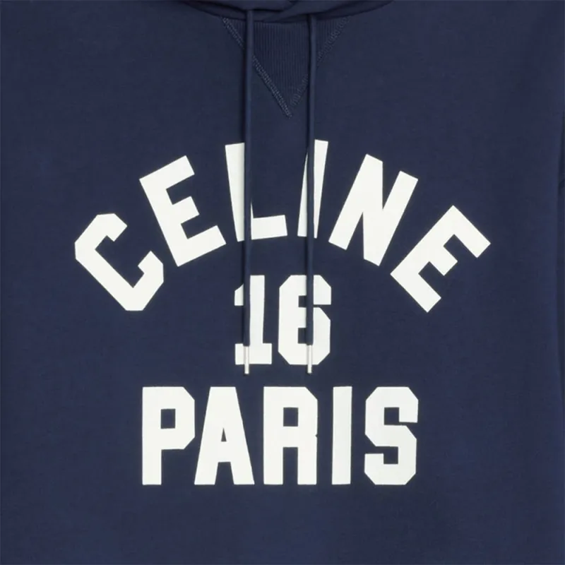 CELINE SS22 Sweatshirt Women's Dark Blue-2