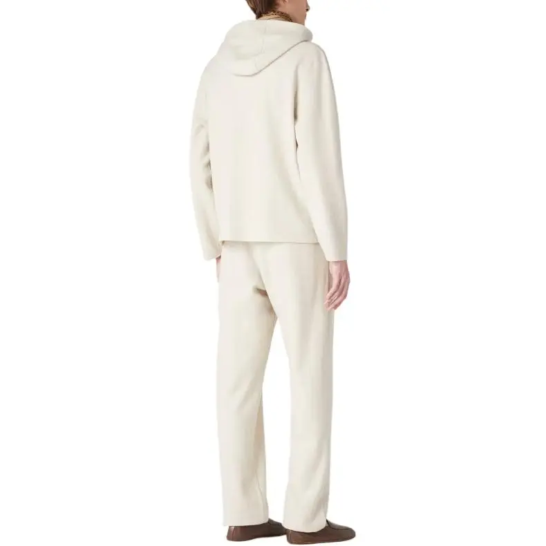 Loro Piana Sweatshirt Men's Beige-3