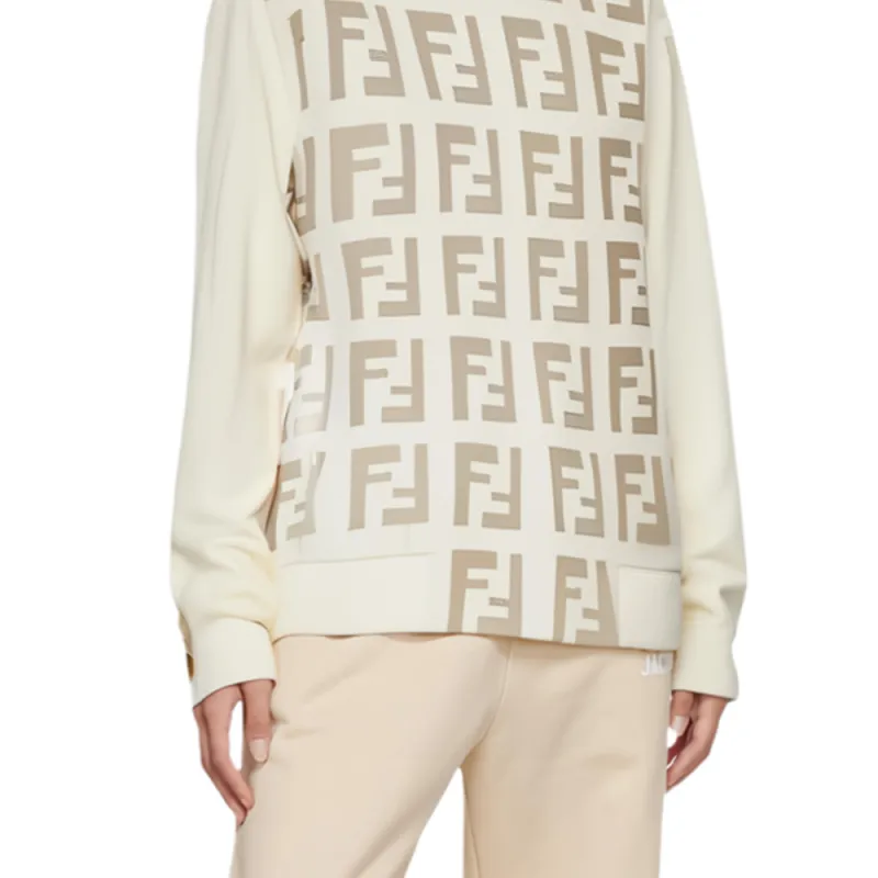FENDI Jackets & Coats Women's White-4