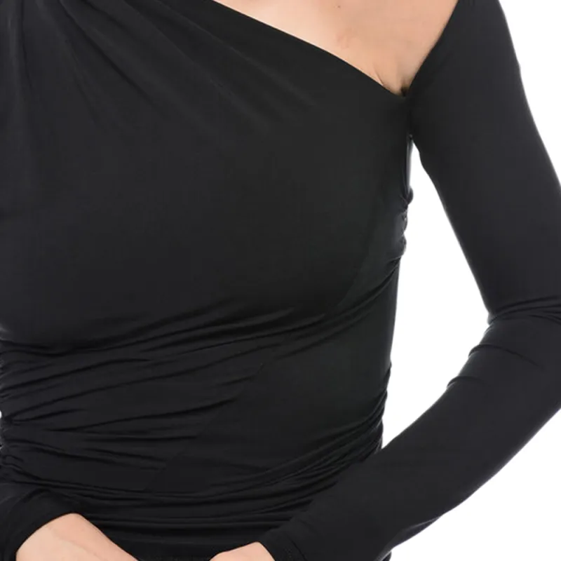 Balenciaga Long-Sleeved Stretch Top-3