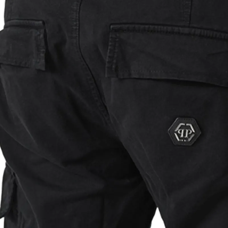 PHILIPP PLEIN Casual Pants Men's Black-7