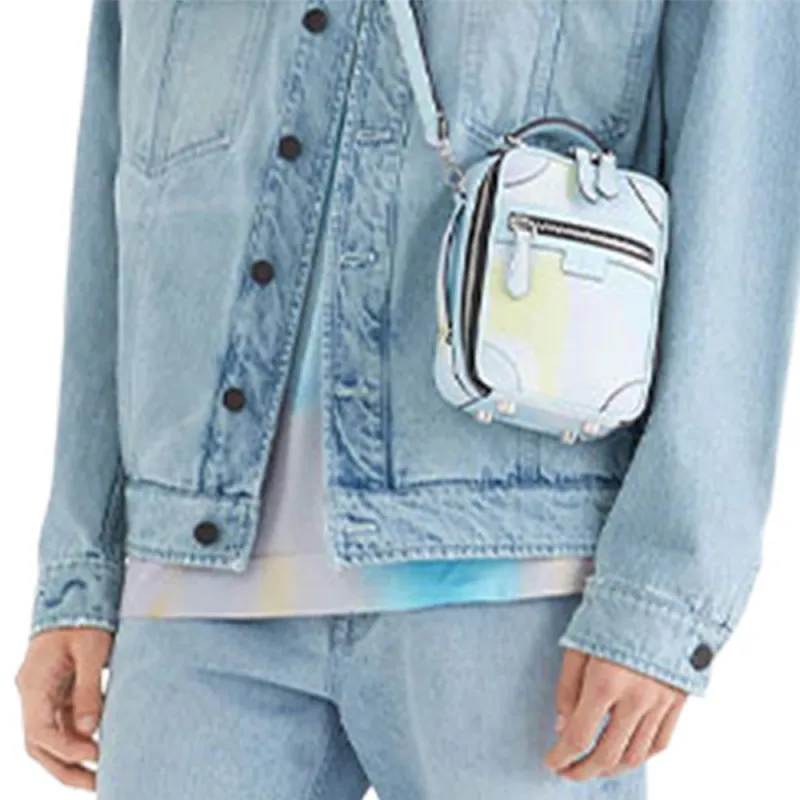 FENDI SS22 Denim Jacket Men's Light Blue-3
