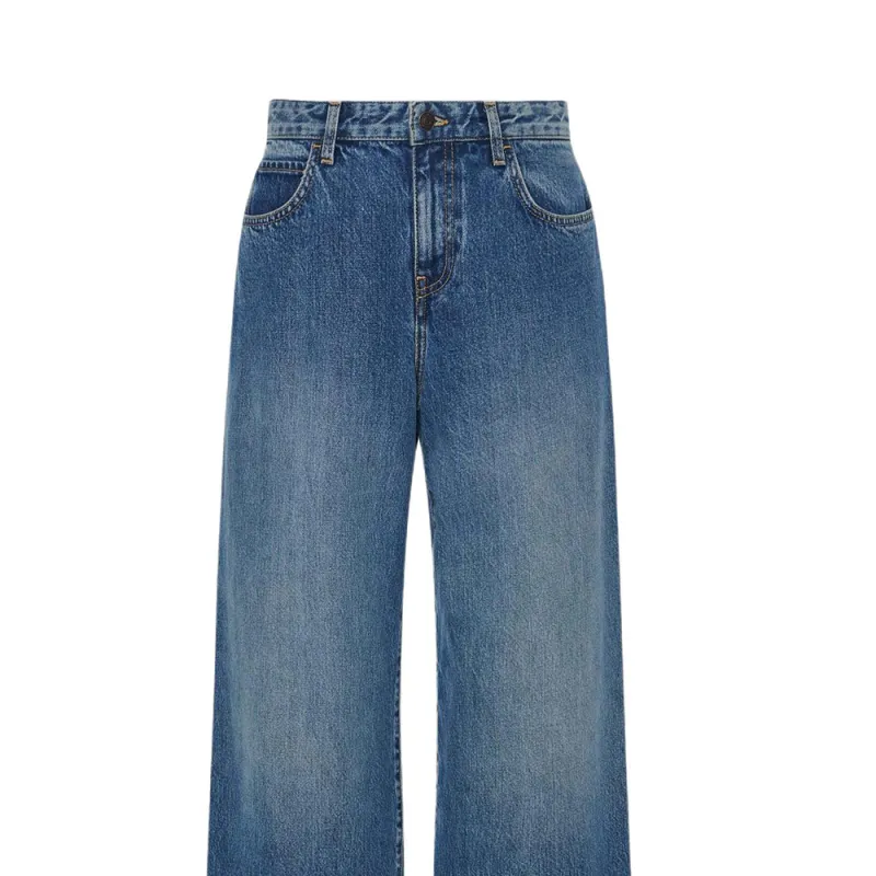 THE ROW Eglitta Jeans 'Light Indigo'-5