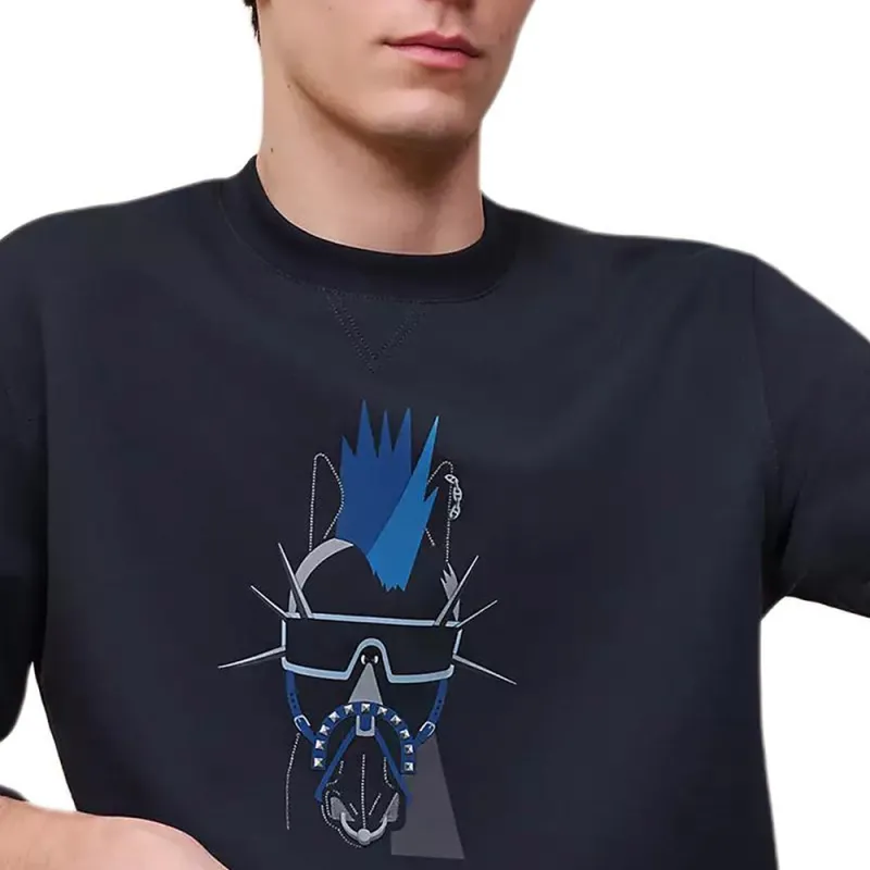 HERMES FW24 Knitwear Men's Ocean Blue-3