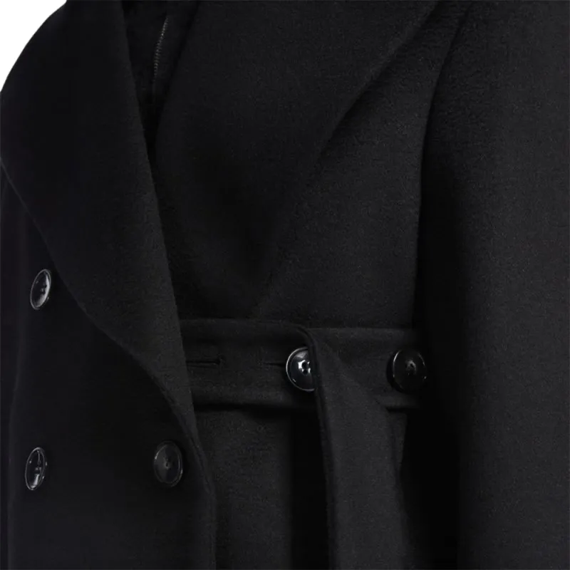 SportMax Orchis Double Breasted Belted Coat-4