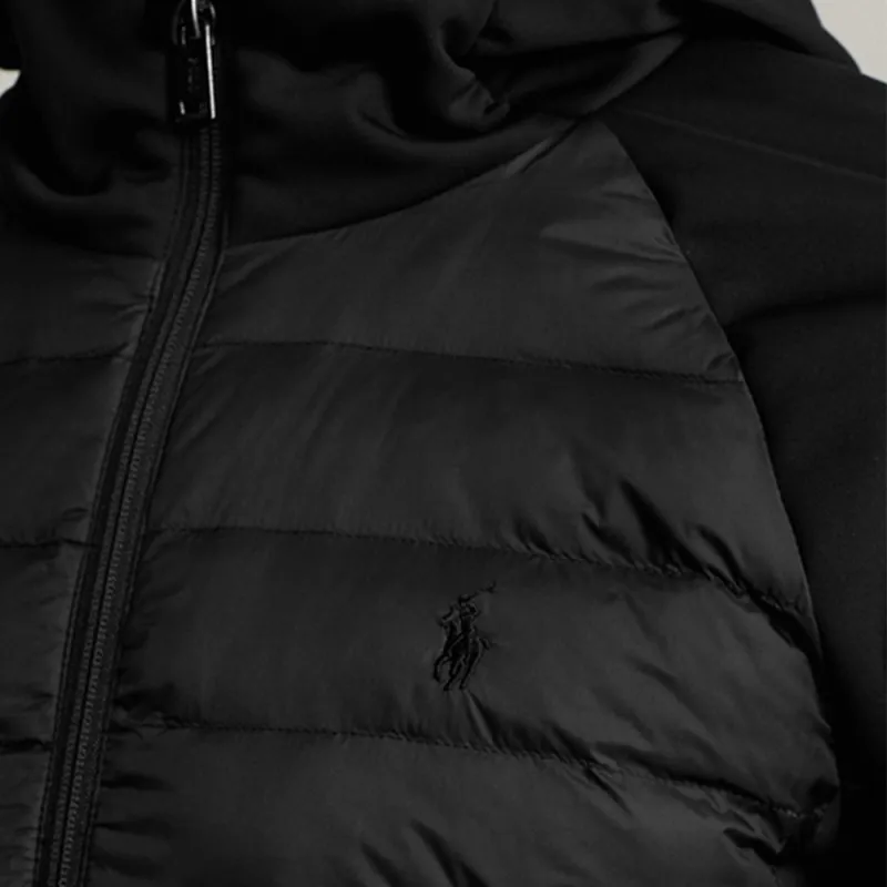 Polo Ralph Lauren Puffer Jacket Coat Men's Black-4