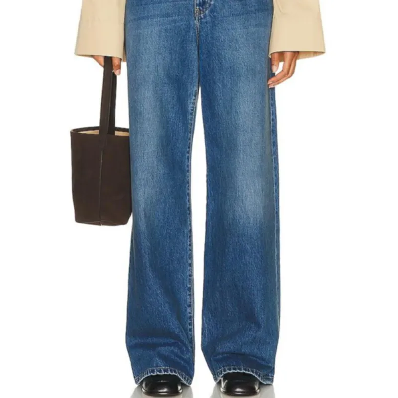 THE ROW Eglitta Jeans 'Light Indigo'-4