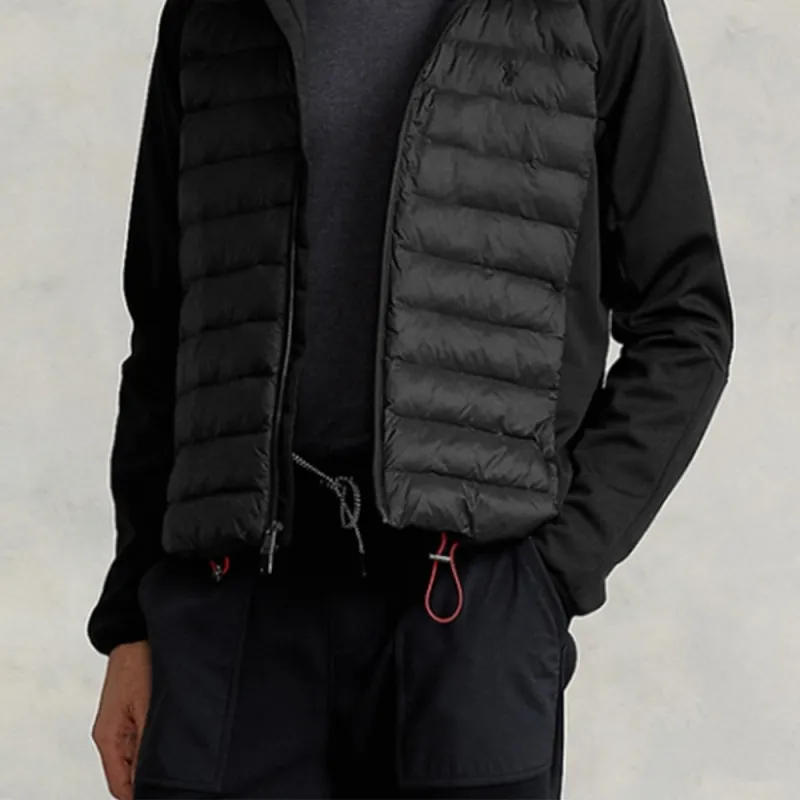 Polo Ralph Lauren Puffer Jacket Coat Men's Black-6