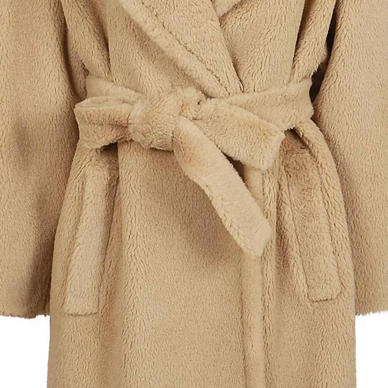 WEEKEND MaxMara Belted Long Sleeved Coat-4