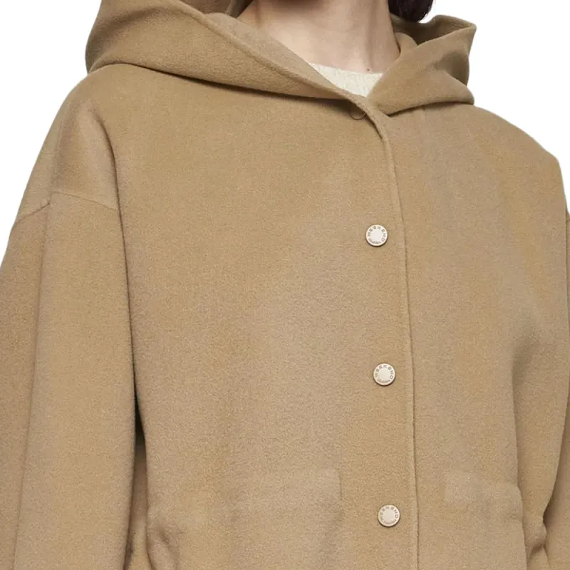 WEEKEND MaxMara Buttoned Long Sleeved Coat-4