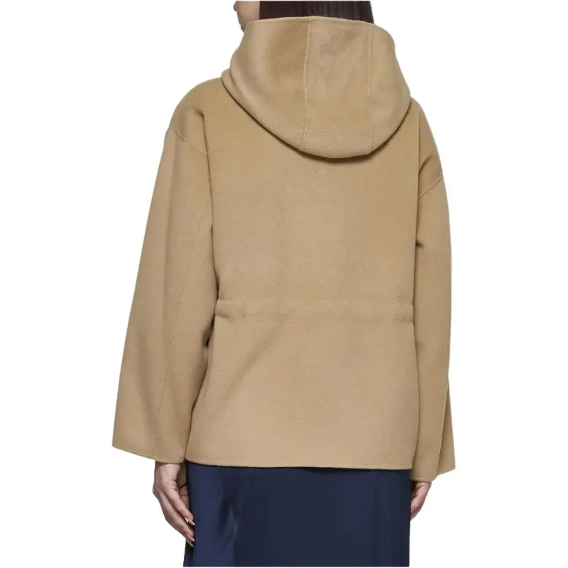 WEEKEND MaxMara Buttoned Long Sleeved Coat-3