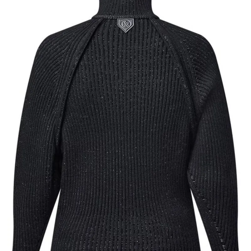 LOUIS VUITTON Rib Knit Turtleneck Pullover-4