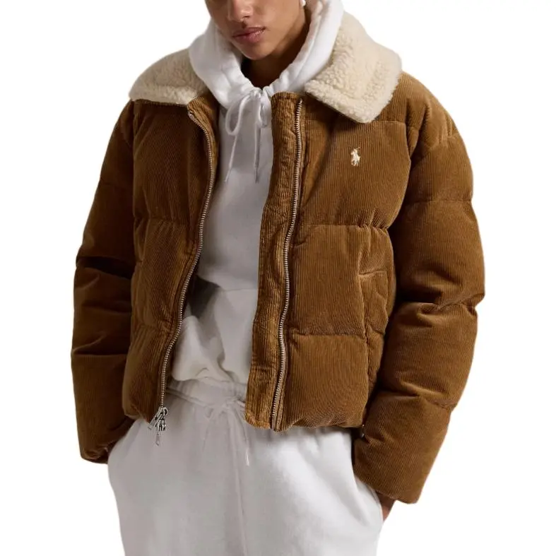 Polo Ralph Lauren Corduroy Cord Insulated Jacket 'Camel'-2