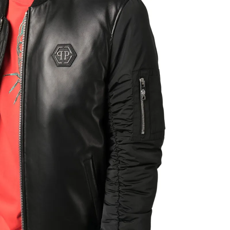 PHILIPP PLEIN SS23 Jackets Coats Men's Black-1