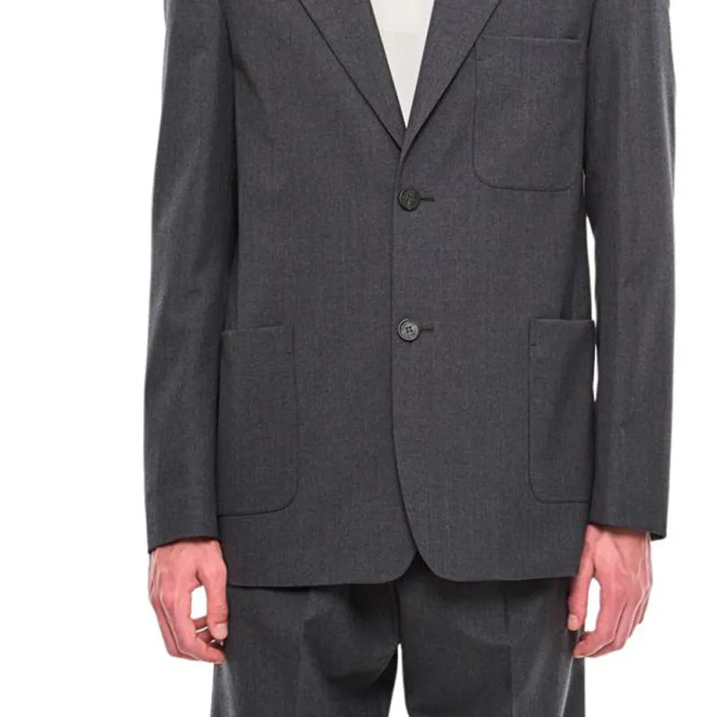 Golden Goose Single Breasted Tailored Blazer-3