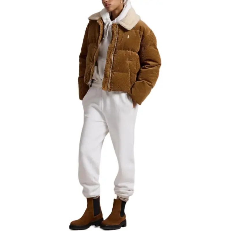 Polo Ralph Lauren Corduroy Cord Insulated Jacket 'Camel'-1